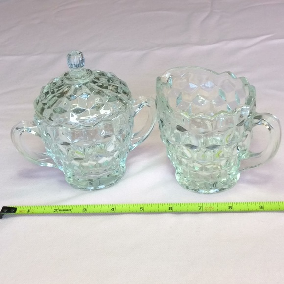 FINAL SALE PRICE Beautiful Sugar/Creamer and Cruet Set - Picture 2 of 8